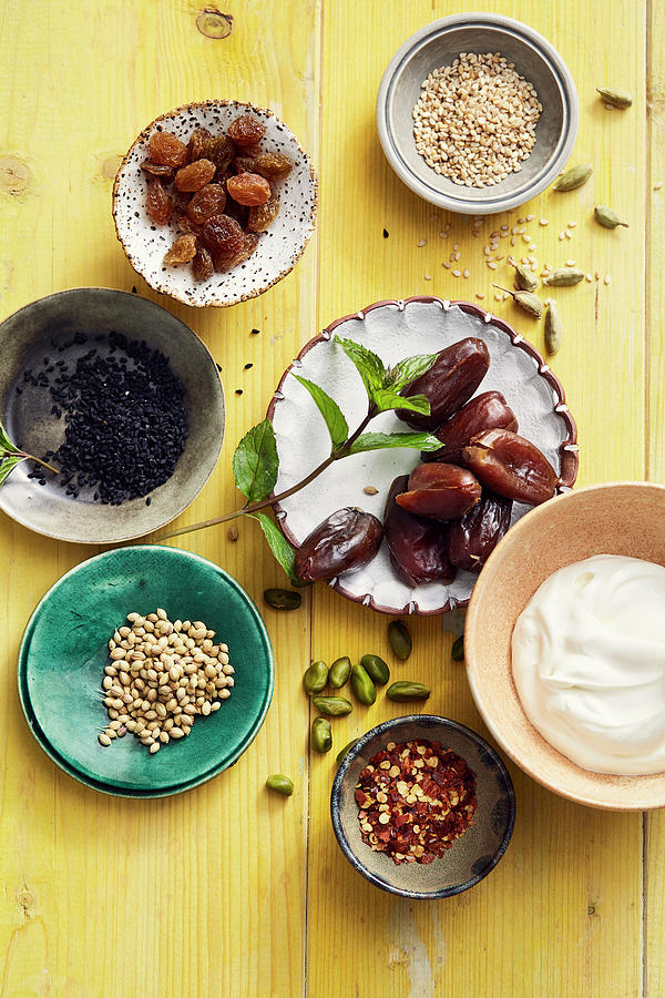 Ingredients And Spices From Oriental Cuisine Photograph by Thorsten Stockfood Studios / Suedfels
