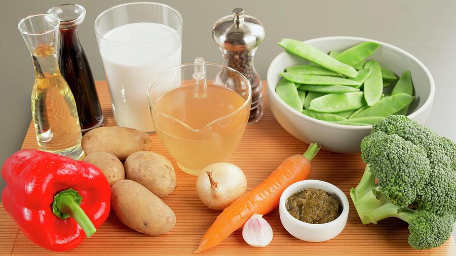 Ingredients For Vegetable Curry Photograph by Eising Studio - Food Photo & Video