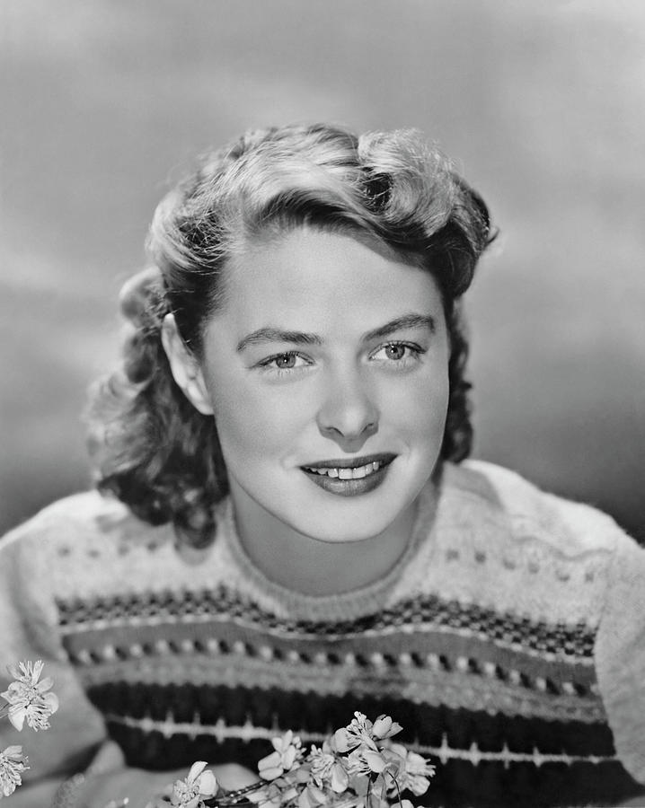 Ingrid Bergman Portrait Photograph by Archive Photos