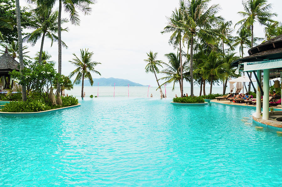 Inifnity Pool, Koh Samui, Thailand Photograph by John Harper