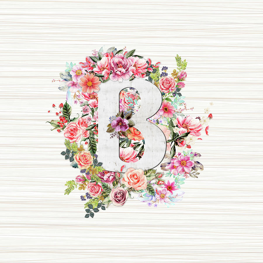  iPhone X/XS Beautiful Daffodil Initial Letter B