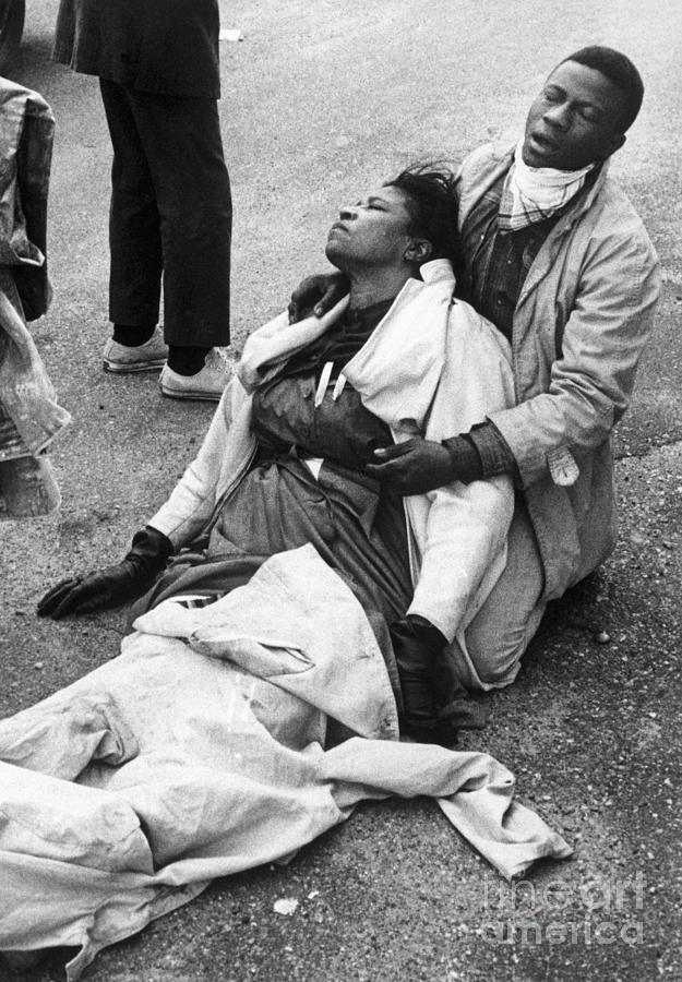 Injured Civil Rights Marchers Photograph by Bettmann Injured Civil Rights Marchers Photograph by Bettmann