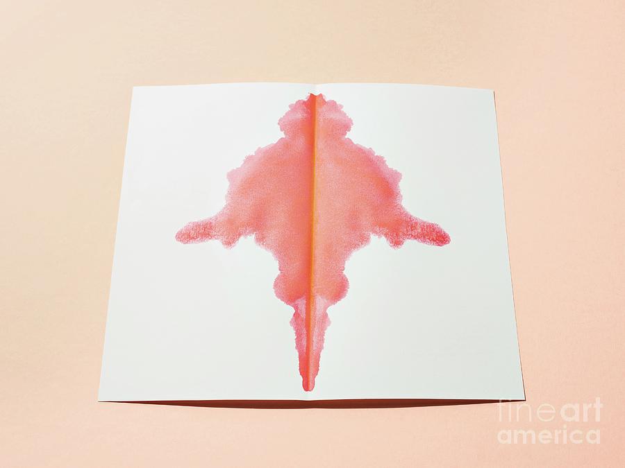 Inkblot Photograph by Science Photo Library