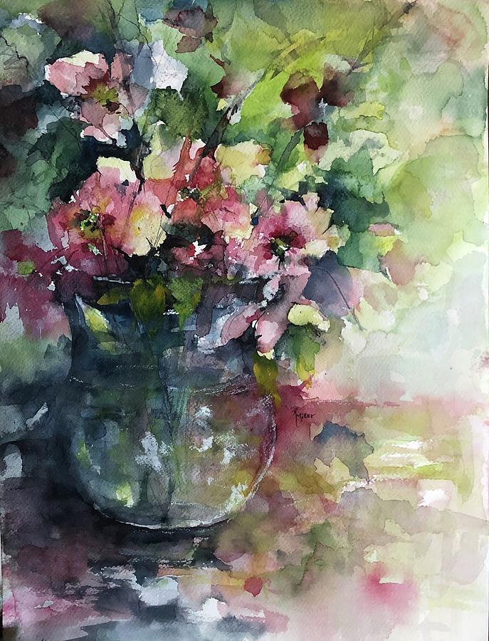 Innocent Elegance Painting by Robin Miller-Bookhout