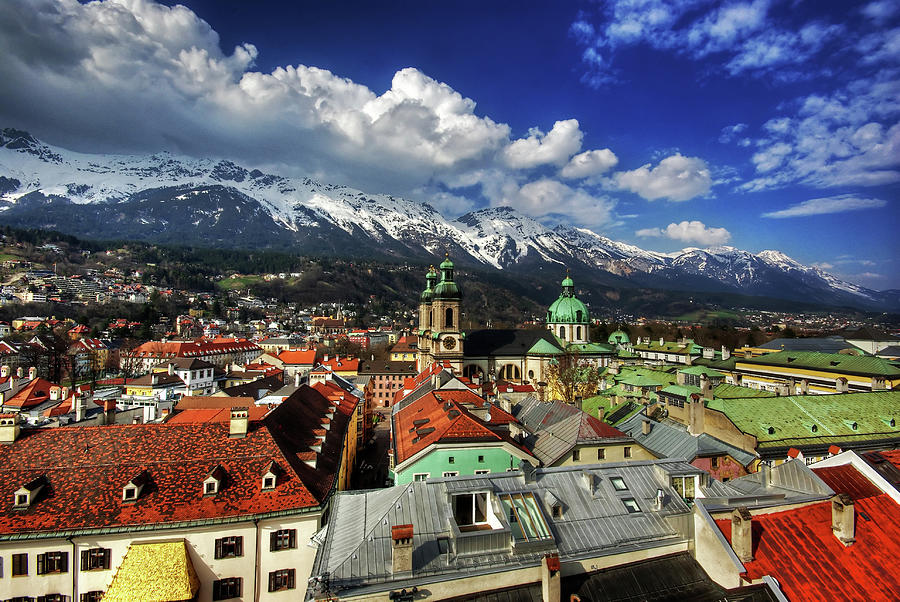 Innsbruck In Beautiful Tyrol Photograph by Traumlichtfabrik