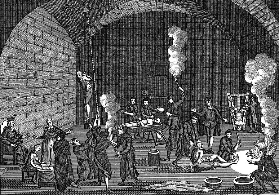 Inquisition Torture Chamber Photograph by Science Source