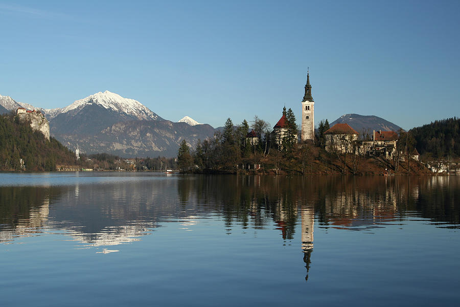 Insel Of Lake Bled Photograph by Bostjant