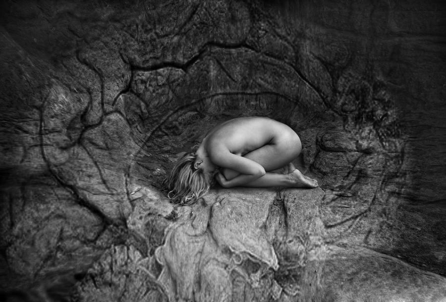 Fine Art Nude Photograph - Inside Man\'s Brain... by Zachar Rise