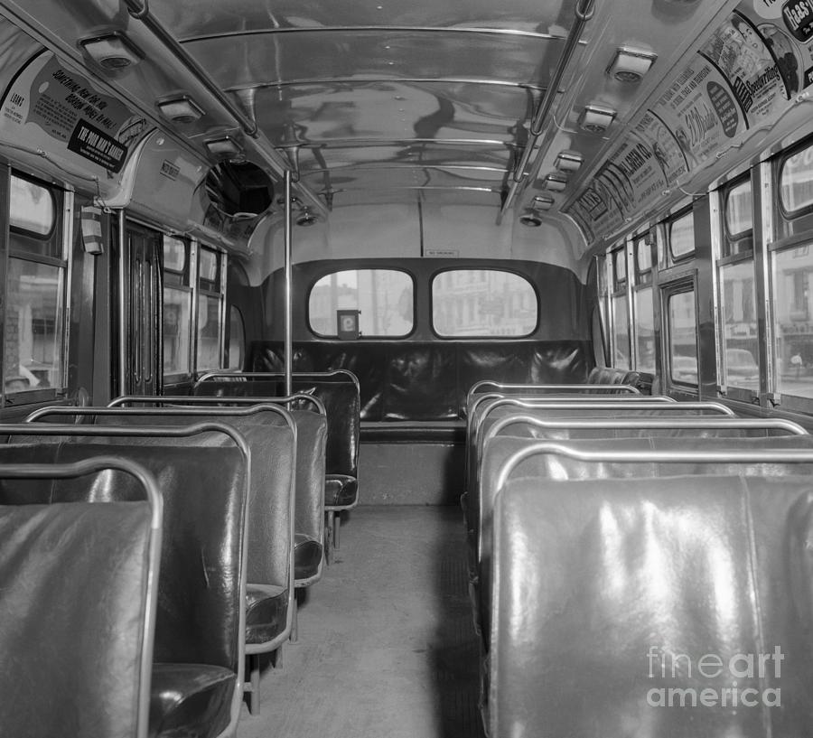 Inside Of A Montgomery Transit Bus Photograph by Bettmann