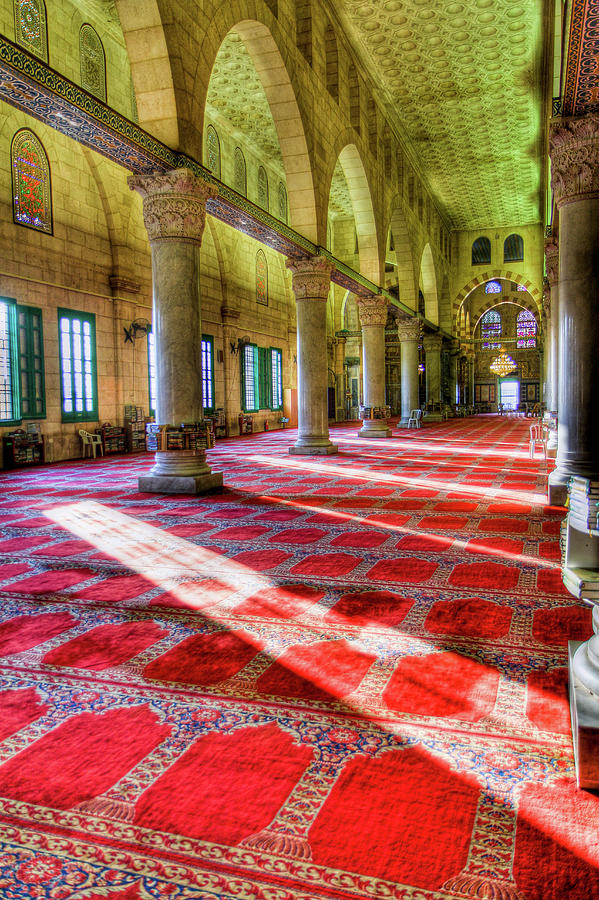 Inside The Al-aqsa Mosque Photograph by Photograph By Asim Bharwani