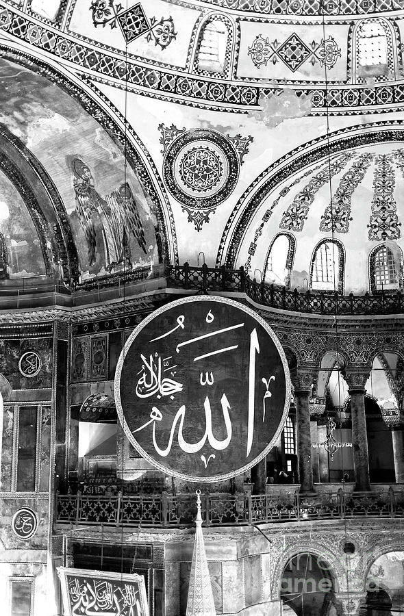 Inside the Ayasofya Istanbul Photograph by John Rizzuto