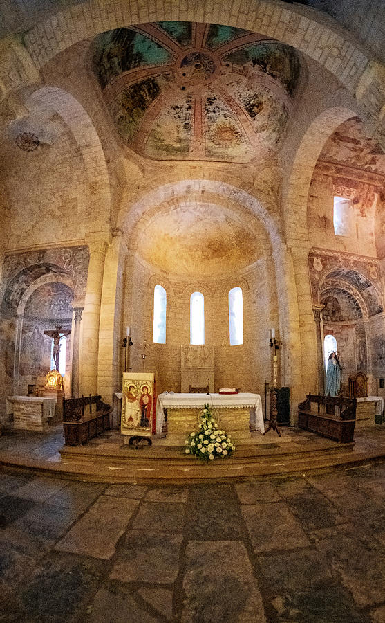 Inside The Basilica Photograph by Tom Singleton