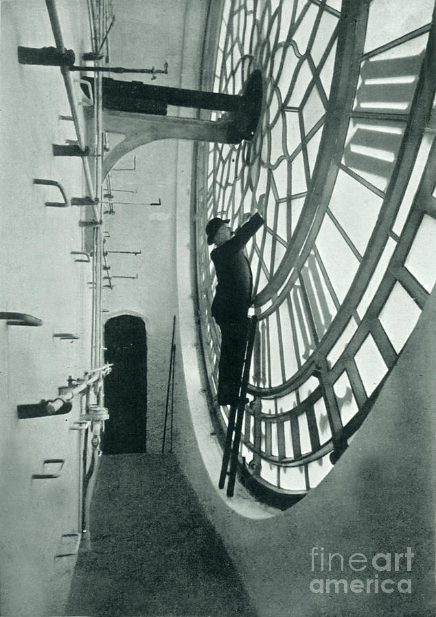 Inside The Clock Face, Big Ben Photograph by English Photographer