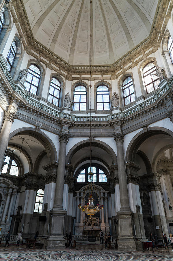 Inside the Dome, Santa Maria della Salute Photograph by Ross Warner ...