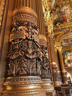 Inside the Paris Garnier Opera House Photograph by Susan Grunin