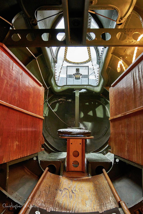 Inside The Tail Gunner S Position In A Boeing B 17 Flying Fortress At The Palm Springs Air Museum