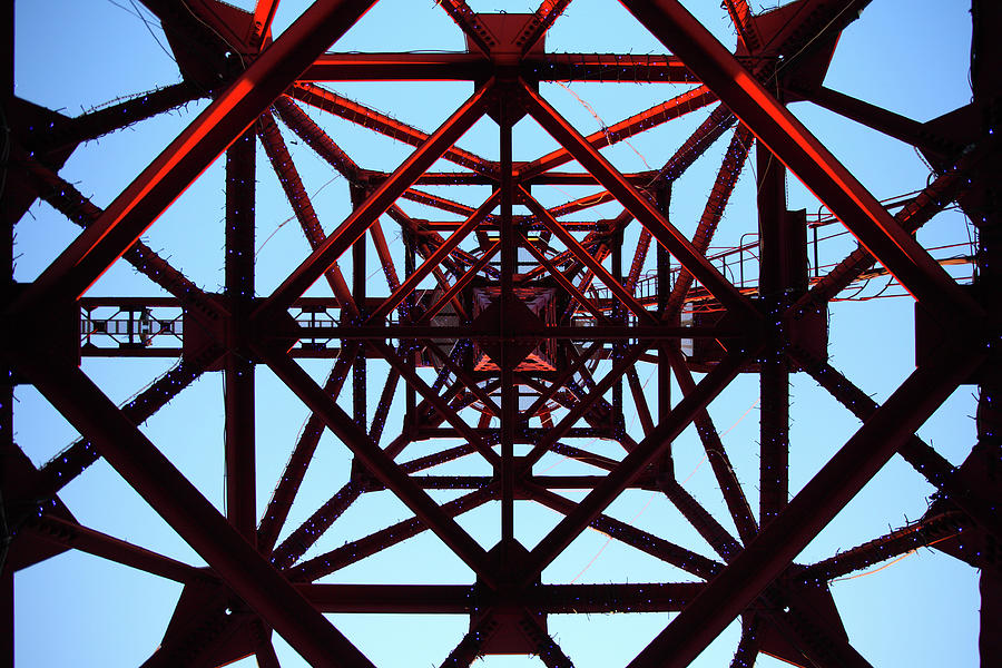 Inside Tower Of Crane Photograph by Masahiro Hayata