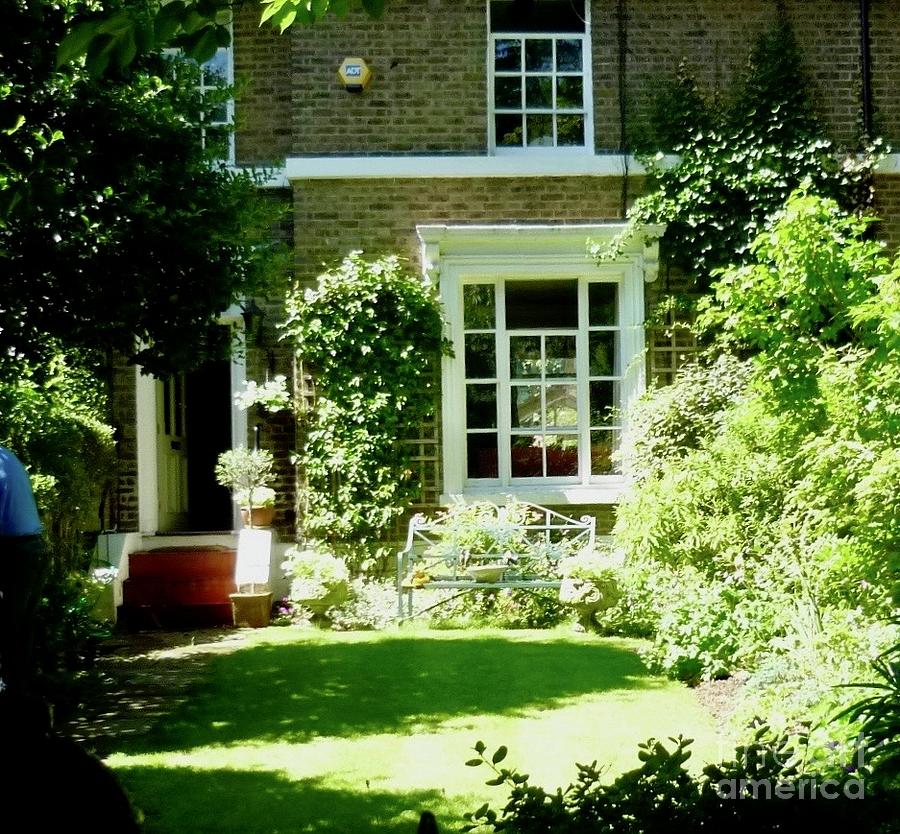 Inspired Trafalgar Rd Front Garden Painting  Photograph by Lizzy Forrester
