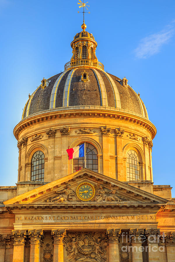 Institut de France Photograph by Benny Marty