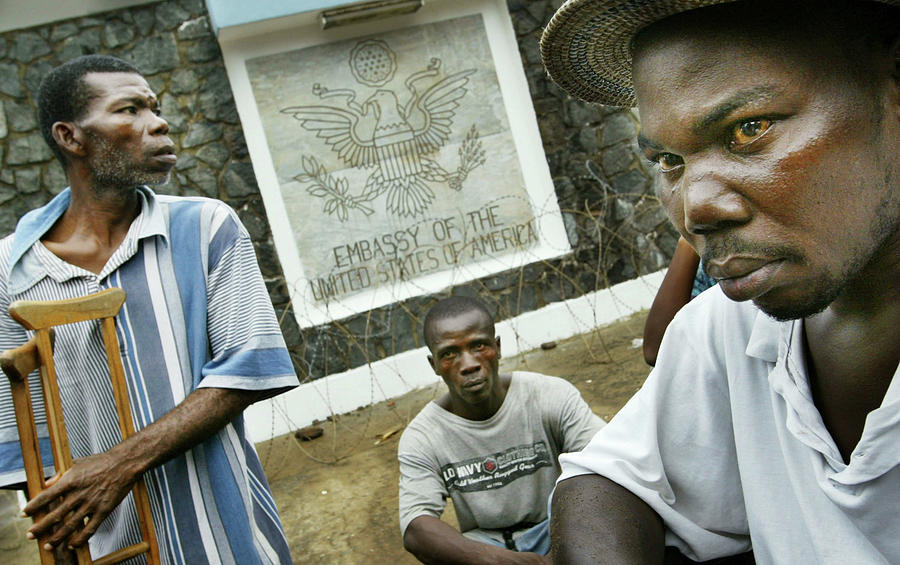 Institutionalized Handicapped Liberians Photograph by Chris Hondros