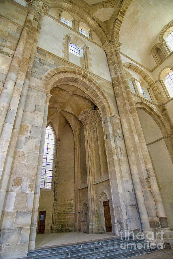 Interior abbey cluny in France Photograph by Patricia Hofmeester