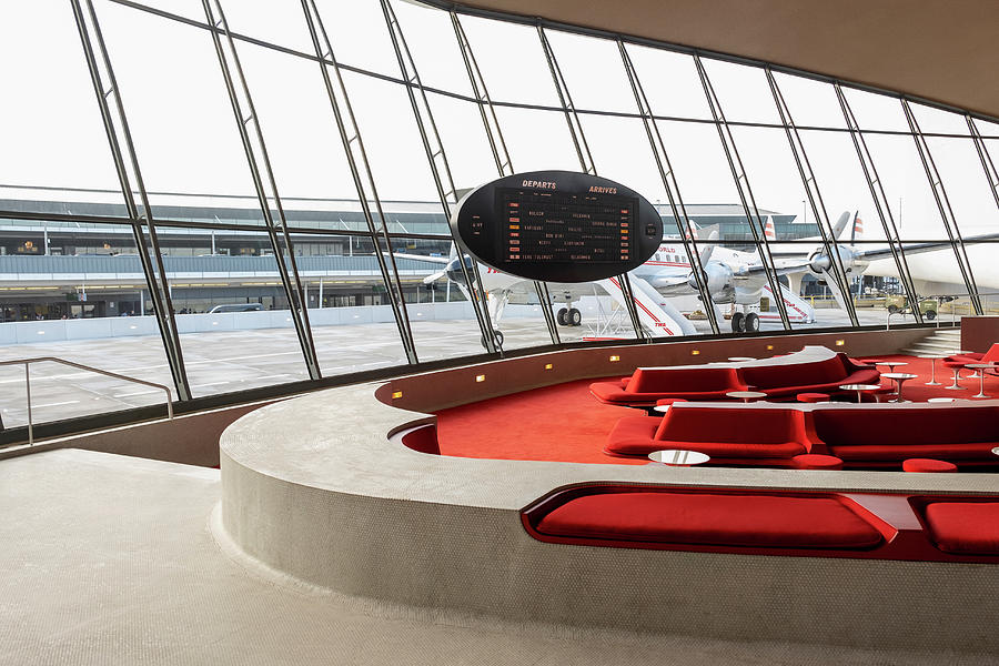 Interior Architectural Shot Of The Twa Photograph by Dreampictures ...