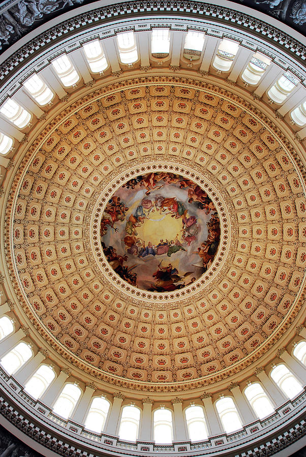 Interior Dome Of Us Capitol