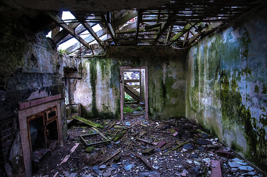 interior needs TLC Photograph by Charles Hutchison