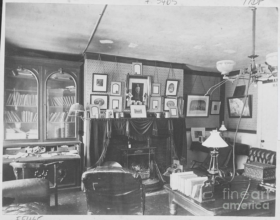 Interior Of An Early Harvard University Photograph by Bettmann