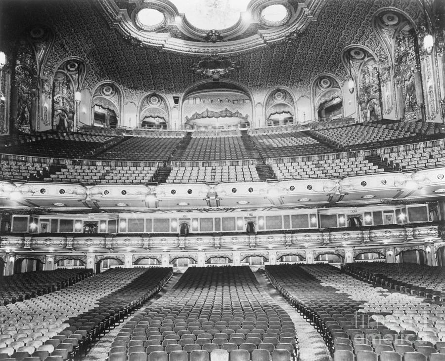 Architecture Photograph - Interior Of Fox Theatre by Bettmann