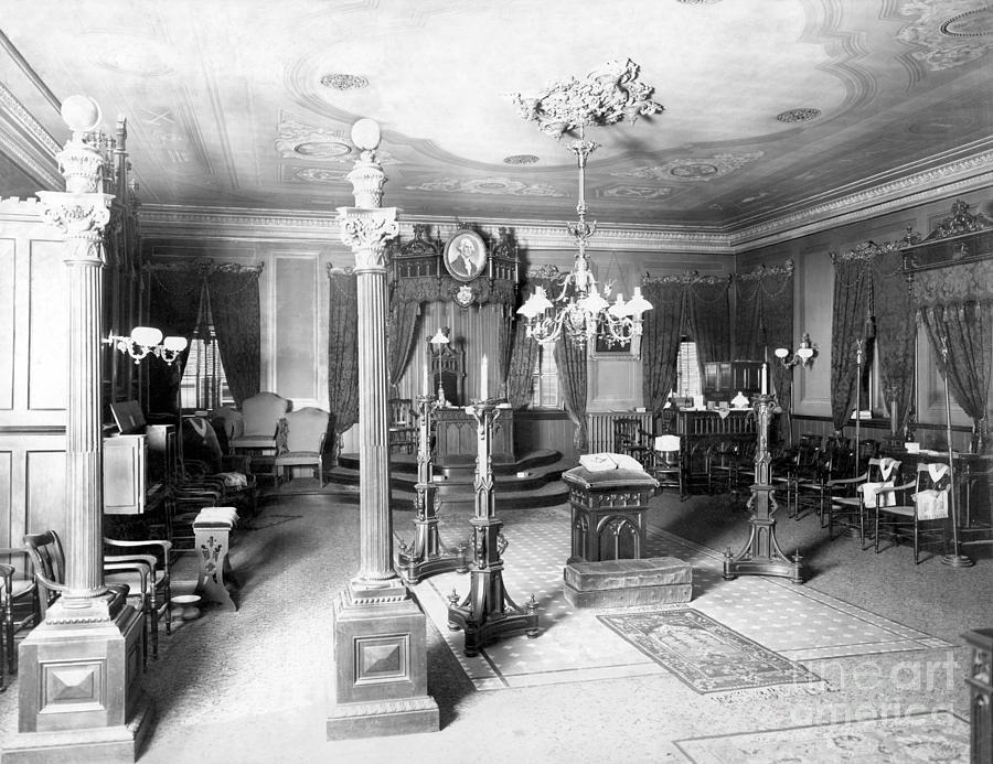 Interior Of Freemason Assembly Room Photograph by Bettmann