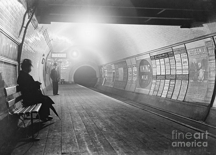 Interior Of London Subway Photograph by Bettmann