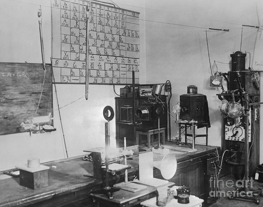 Interior Of Madame Curies Laboratory Photograph by Bettmann