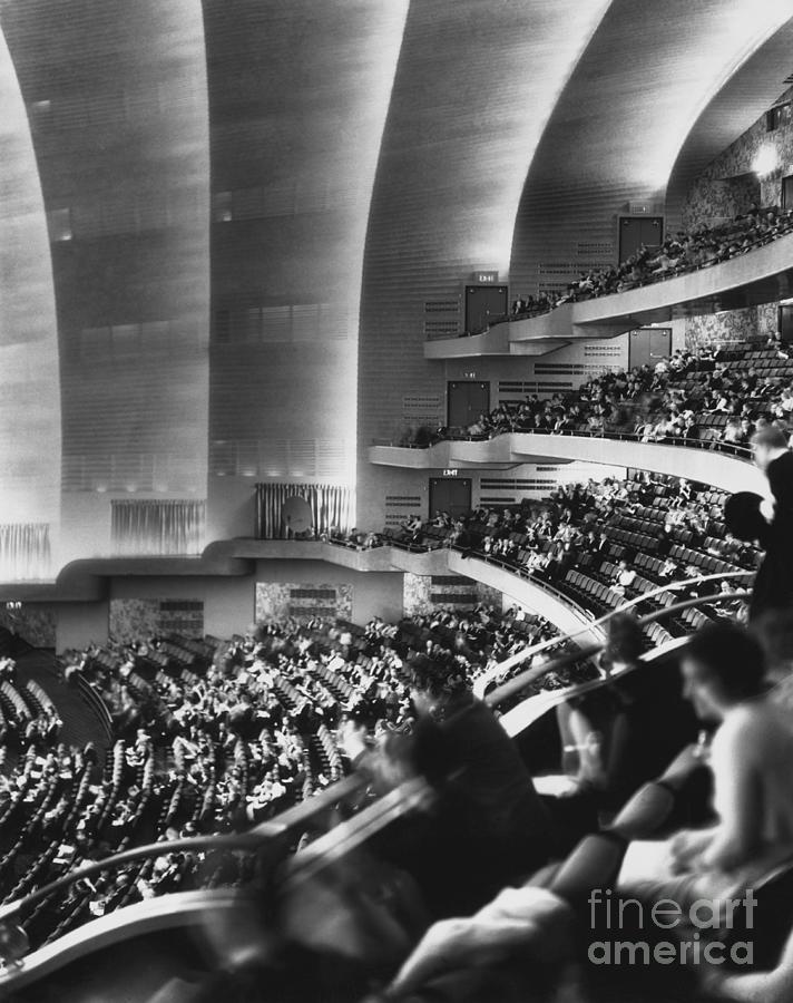 Interior Of Radio City Music Hall Photograph by Bettmann