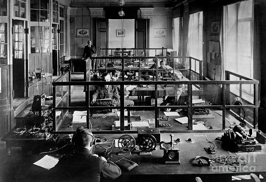 Interior Of Radio Station In Germany Photograph by Bettmann