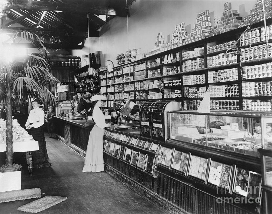 Interior Of Rural Frontier Country Store Photograph by Bettmann Interior Of Rural Frontier Country Store Photograph by Bettmann