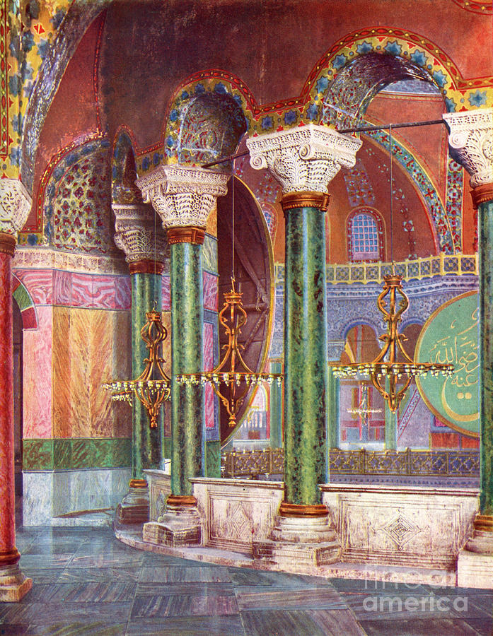 Interior Of The Church Of S. Sophia Drawing by Print Collector