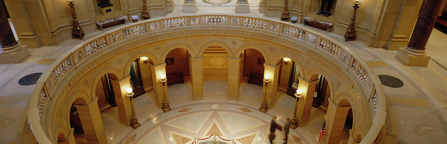 Interior Of The State Capitol, Saint Photograph by Panoramic Images