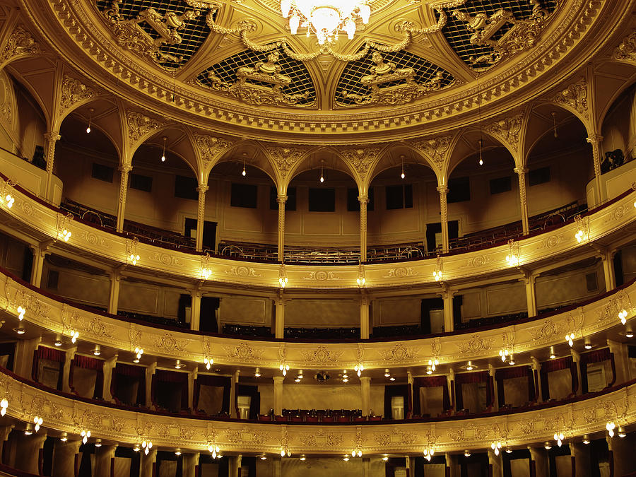 Interior Of Theatre Photograph by Hans Neleman