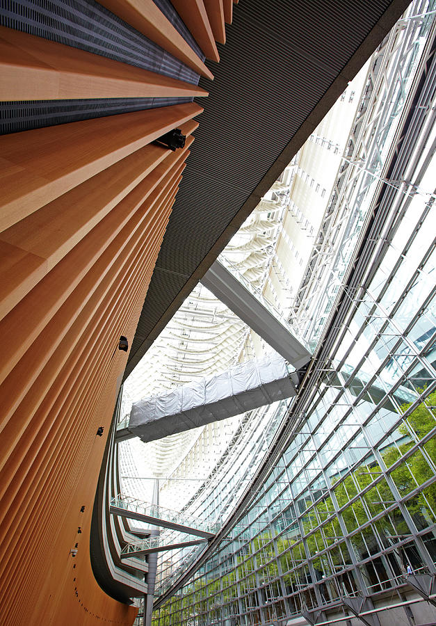 Interior Of Tokyo International Forum Photograph by Allan Baxter