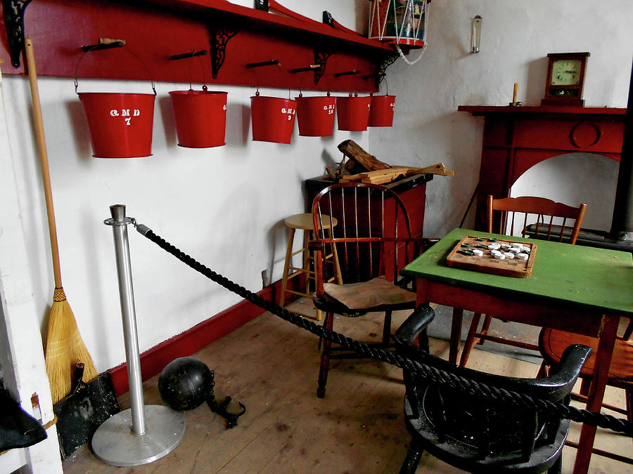 Interior Room at Fort Ontario in Oswego, New York Photograph by Linda Stern