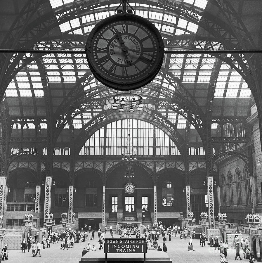 Interior Scenes In Pennsylvania Station Photograph by Bettmann