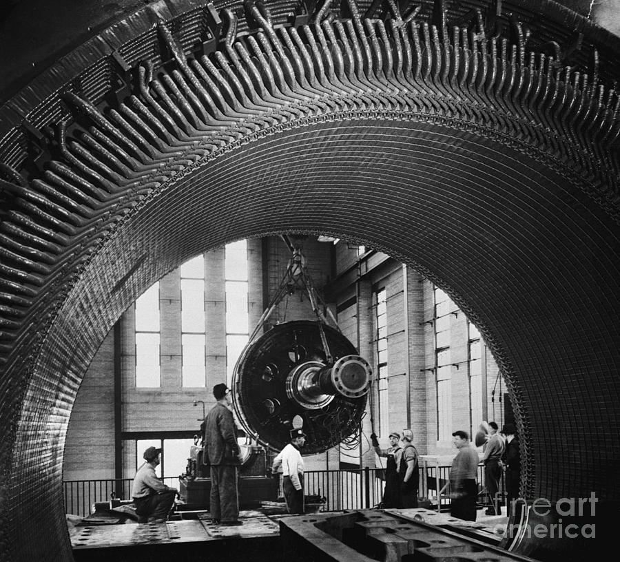 Interior View Of Rotor Gale Maker Photograph by Bettmann