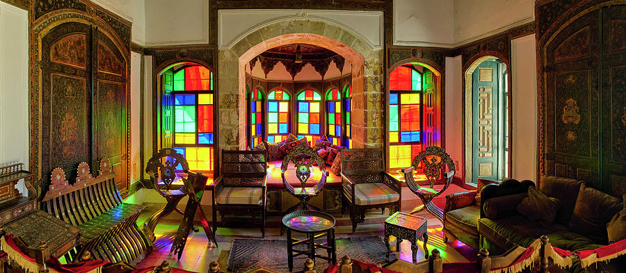 Interiors Of Beiteddine Palace, Beit Photograph by Panoramic Images