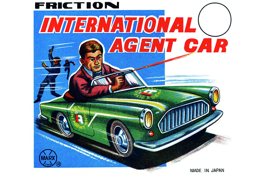 International Agent Car Painting by Unknown