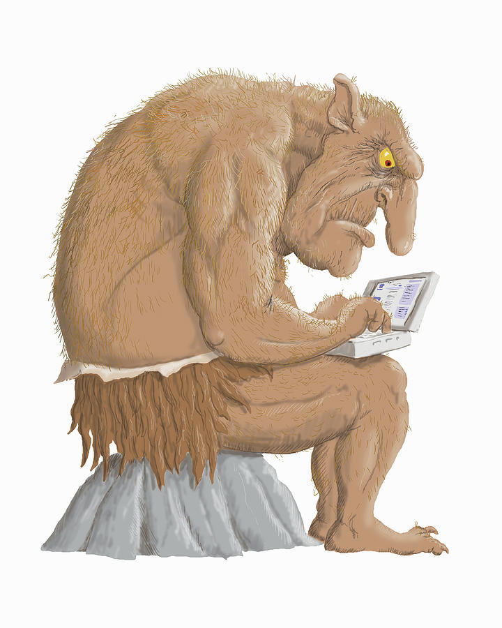 Internet Troll Photograph by Ikon Images
