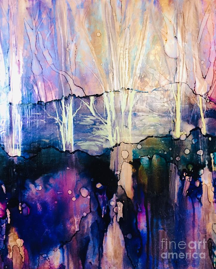 Into Demension Painting by Melanie Stanton