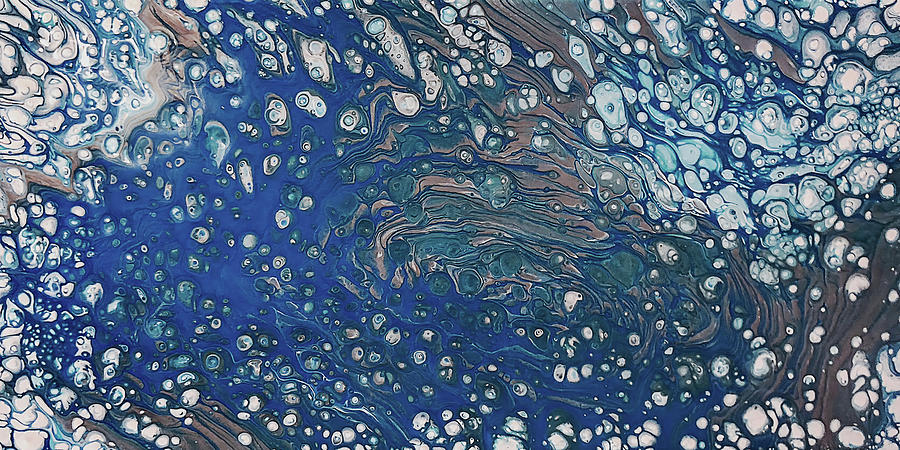 Acrylic Painting - Into The Depths by Teresa Wilson Acrylic Painting - Into The Depths by Teresa Wilson