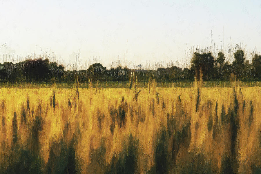 Into the Fields - 18 Painting by AM FineArtPrints