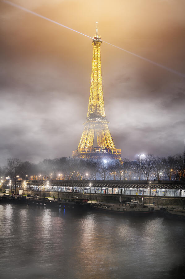 Paris Photograph - Into The Fog by Jorge Ruiz Dueso